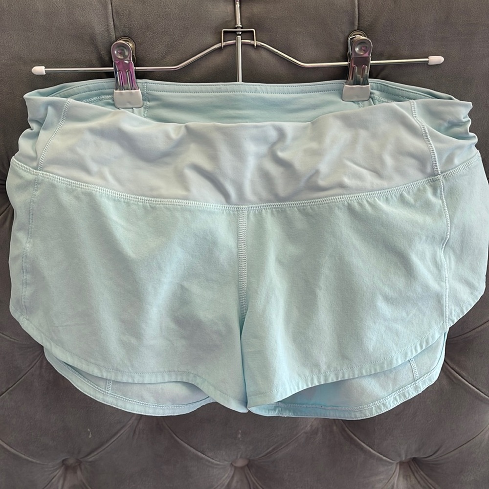 Lululemon light blue athletic shorts!!